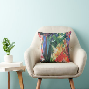 Coussin Oiseaux (Vogel) par Franz Marc, Cubisme Vintage Ar