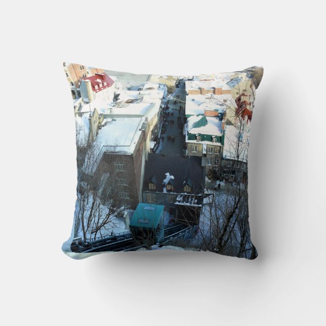 Coussin Old Québec, Québec, Canada (Recto)