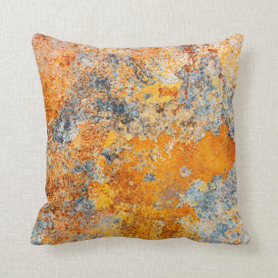 Coussin Old rust texture. Grunge rusted metal background.