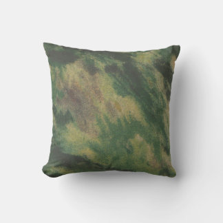 Coussin Olive Green Camo Motif Pillow