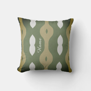 Coussin Olive Rhythm Nordic Atelier 