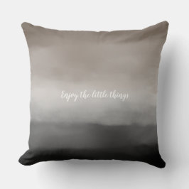 Coussin Ombre Brown gris noir personnalisé