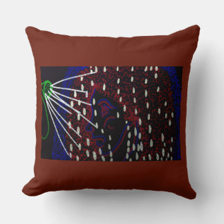 Coussin Ombre dans un cauchemar