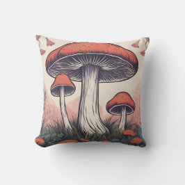 Coussin Ombre de champignons magiques D19