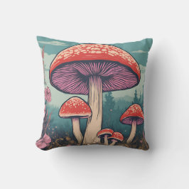 Coussin Ombre de champignons magiques D26