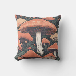 Coussin Ombre de champignons magiques D28