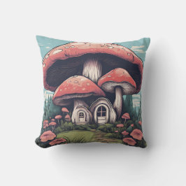 Coussin Ombre de champignons magiques D6