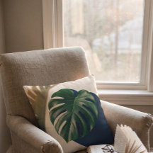 Ombre de feuille de Monstera de modernisme tropica