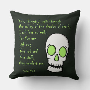 Coussin Ombre de la mort — Crâne