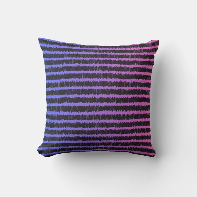 Coussin Ombre et rayures (Recto)