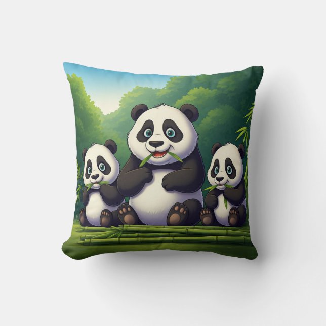 Coussin On ne peut pas s'arrêter, on ne s'arrête pas : Pan (Recto)