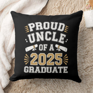 Coussin Oncle Fier D'un Diplômé De La Promotion 2025 Remis