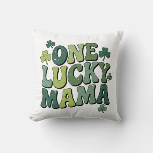 Coussin One Lucky Mama Retro St Patrick’s Day