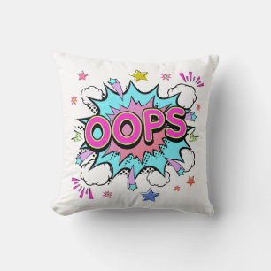 Coussin Oops Pop Art Explosion