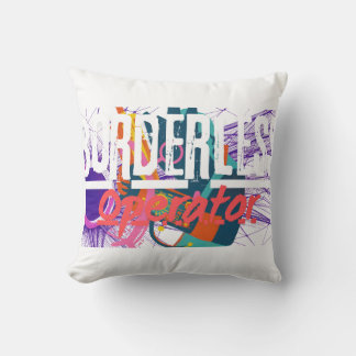 Coussin Opérateur sans frontières Cyberpunk Streetwear