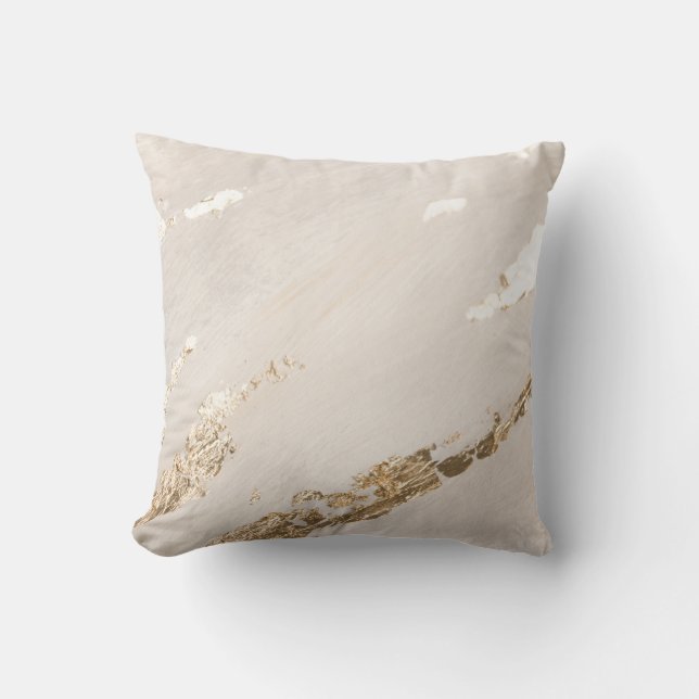 Coussin or et blanc (Recto)