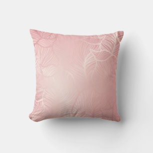 Coussin Or rose doré vintage Damask 