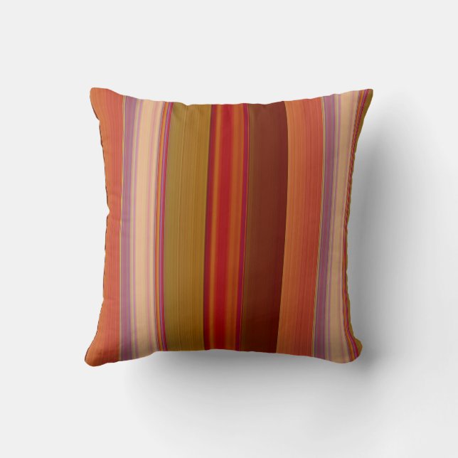 Coussin Orange Brûlé (Verso)