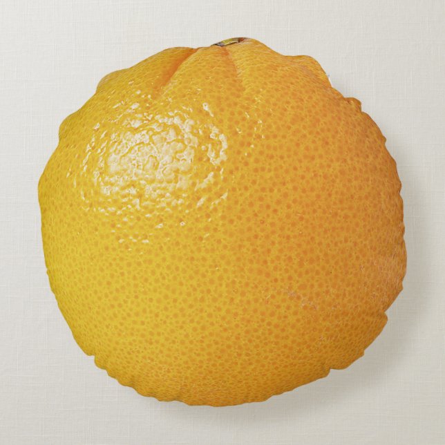 Coussin orange juteux (Dos)