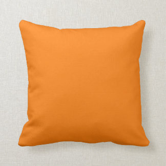 Coussin orange lumineux