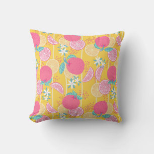 Coussin Orange Summer Mustard