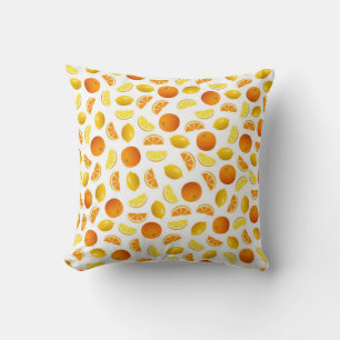 Coussin Oranges et citrons