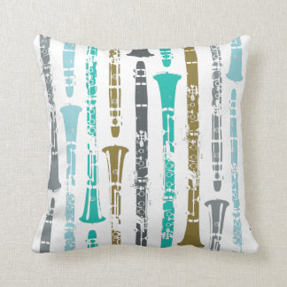 Coussin Orchestre de musique Clarinet