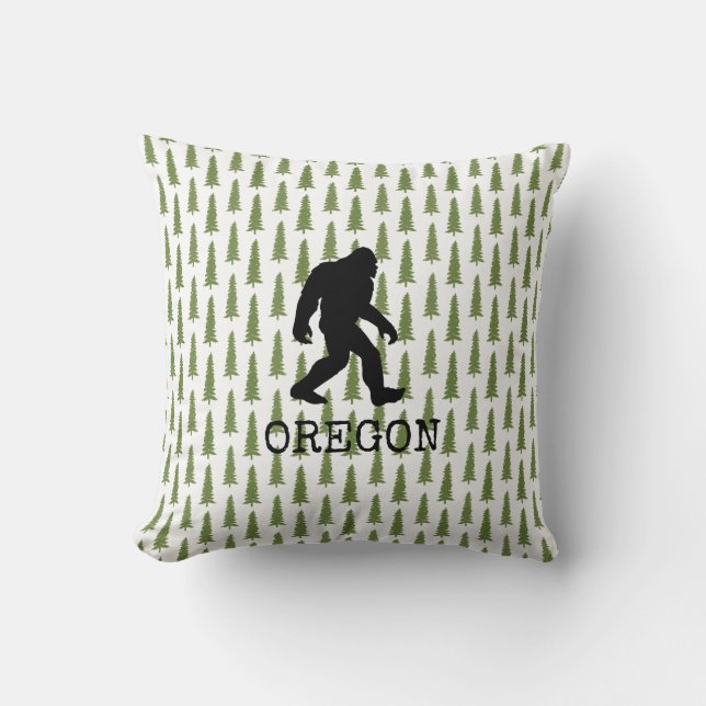 Coussin Oregon Oregon Bigfoot Jeu d'oreiller (Recto)