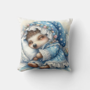 Coussin Oreille à lancer de haies bleues