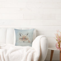 Coussin oreiller petit renard
