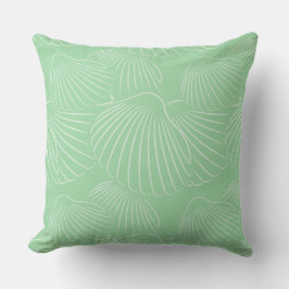 Coussin Oreillère moderne turquoise-vert