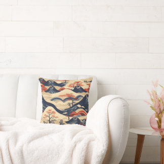 Coussin Oriental Style Peinture