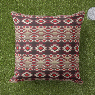 Coussin Originaire de l'ethnie du sud-ouest motif