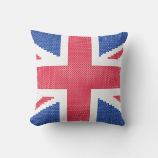Coussin Original cross-stitch design Union Jack