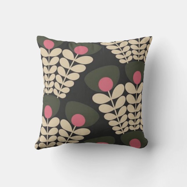 Coussin Orla Kiely Flower (Verso)
