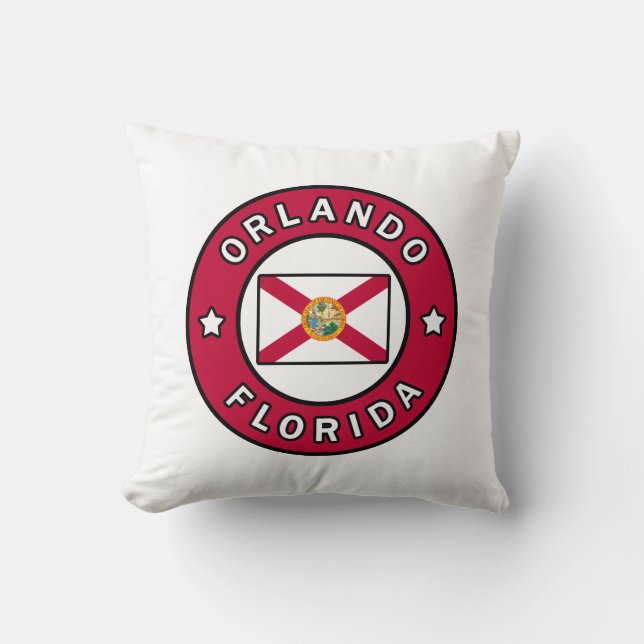 Coussin Orlando Floride (Recto)