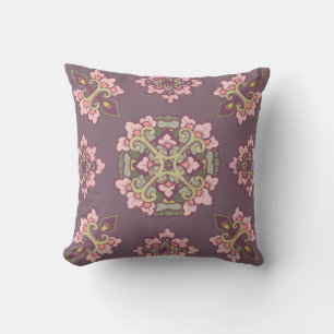 Coussin Ornement de Tracery coloré Jeu d'oreiller
