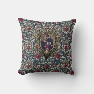 Coussin Ornement Famille Berry d'Hiver Victorien Noël
