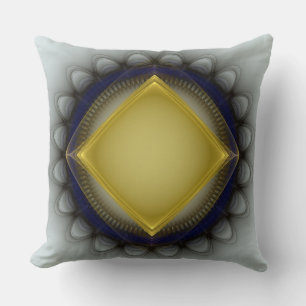 Coussin Ornement géométrique brillant