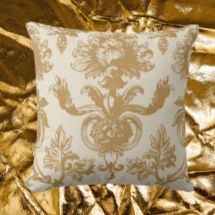 Coussin Ornement Romantique Vintage