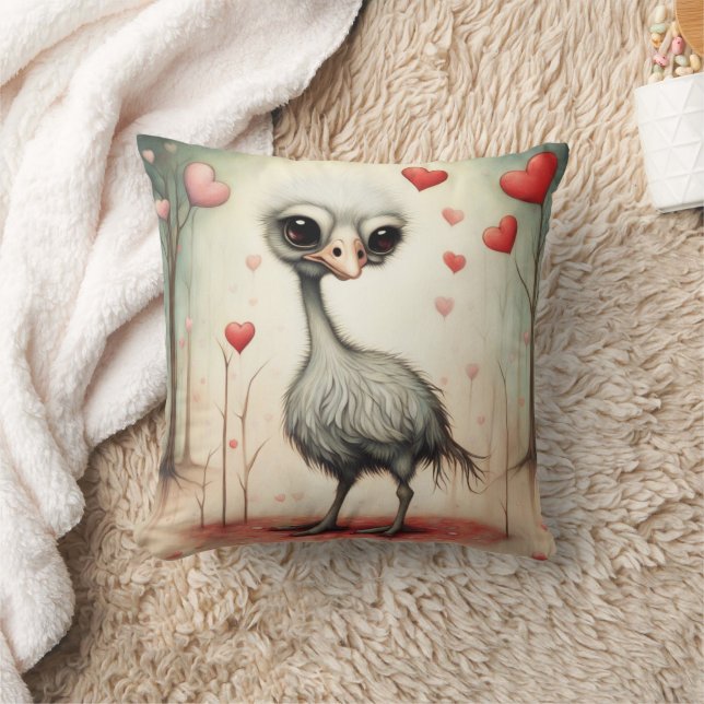 Coussin Ostrich Love 2 (Couverture)
