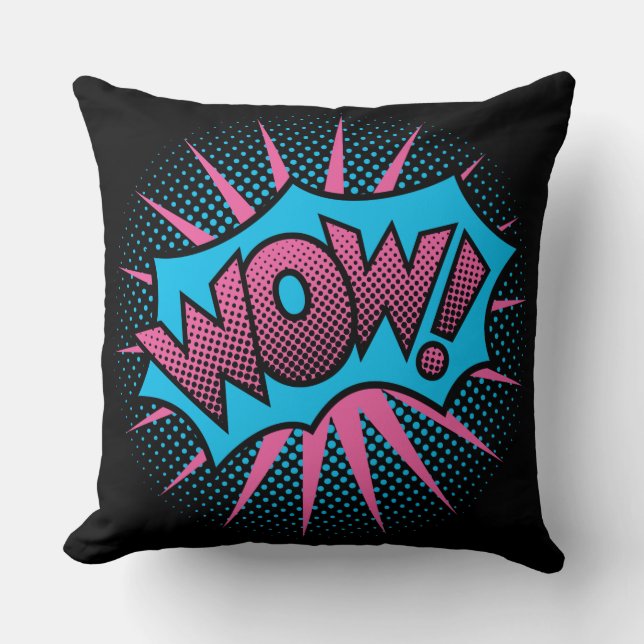 Coussin OUAH ! Conception du texte (Recto)