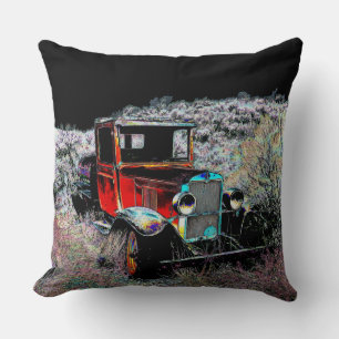 Coussin Oublié - Vieux camion Vintage