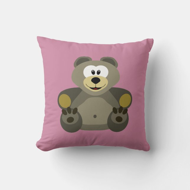 Coussin Ours à l'avant (Recto)