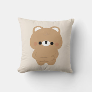 Coussin Ours Brown Chonky