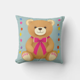 Coussin Ours de dessin animé mignon