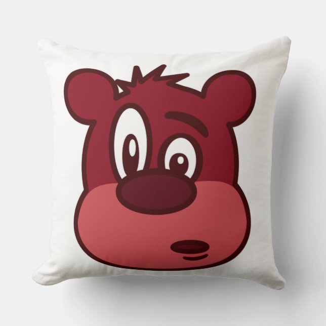 COUSSIN OURS DE VISAGE FUNNY (Recto)