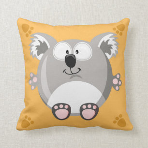 Coussin ours koala cercle mignon
