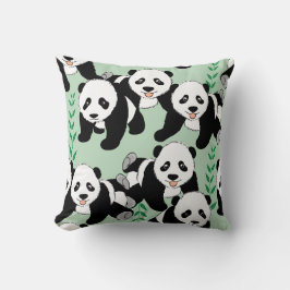 Coussin Ours panda graphiques