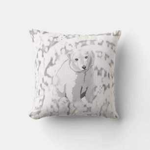 Coussin Ours Polaire De L'Oreille